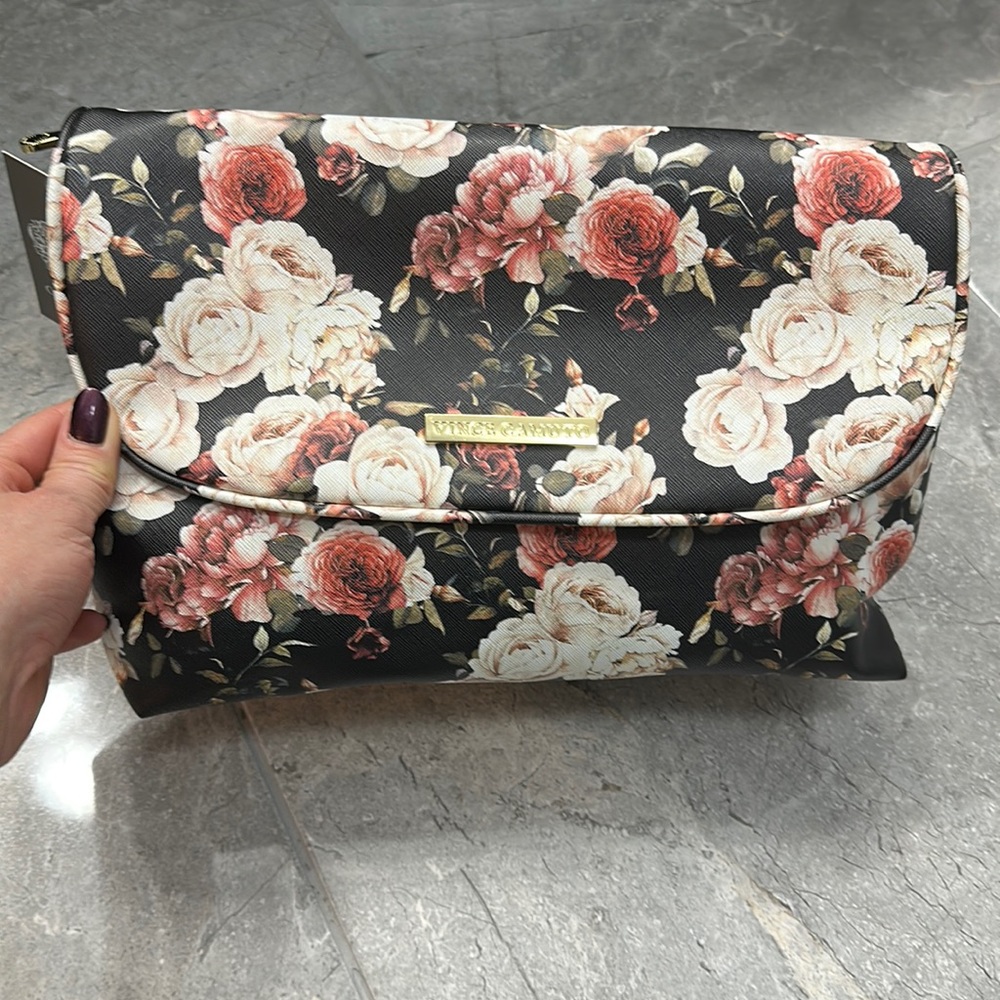 Vince Camuto large makeup bag